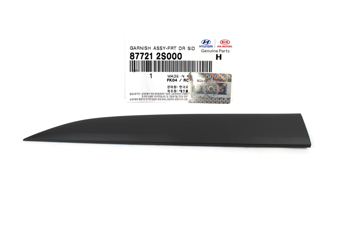 Front Door Side Molding LEFT GENUINE for 2010-2015 Hyundai Tucson 877212S000