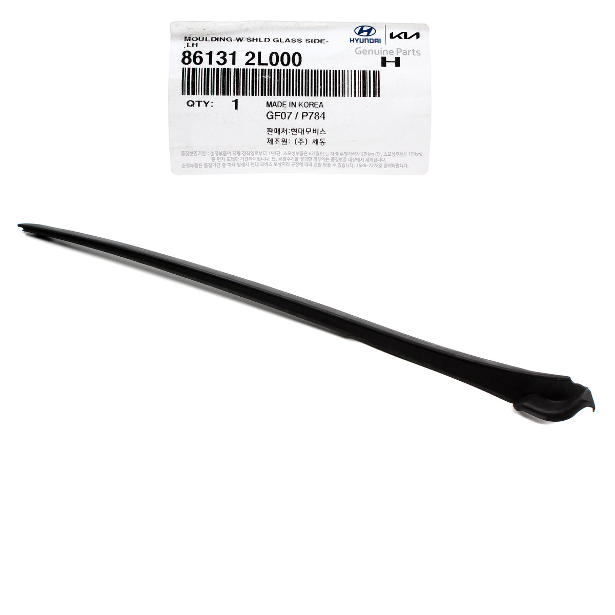 GENUINE Windshield Pillar Molding LEFT for 09-12 Elantra Touring 861312L000