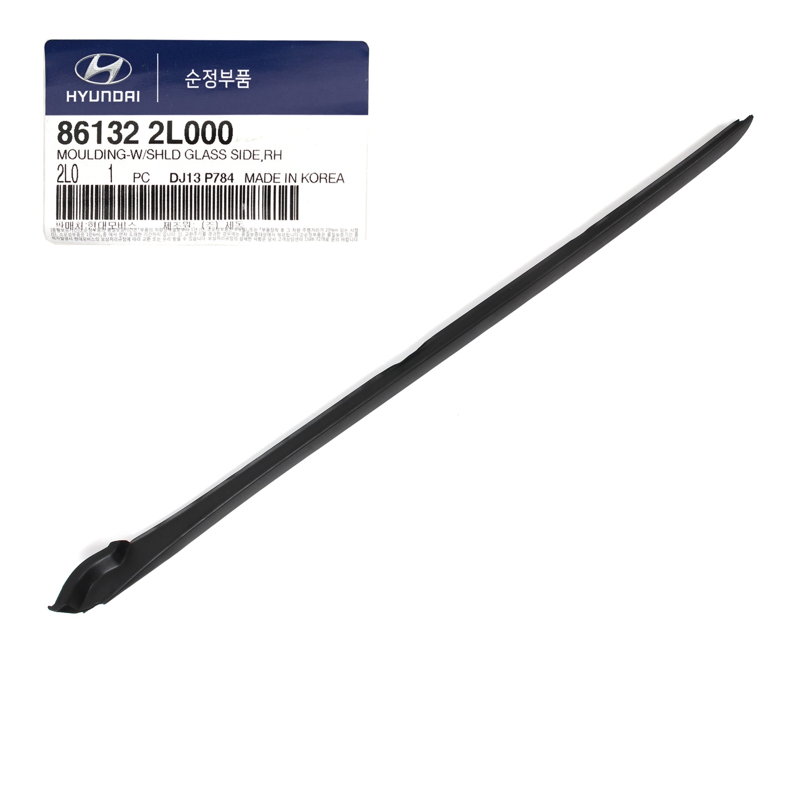 GENUINE Windshield Pillar Molding RIGHT for 09-12 Hyundai Elantra 861322L000