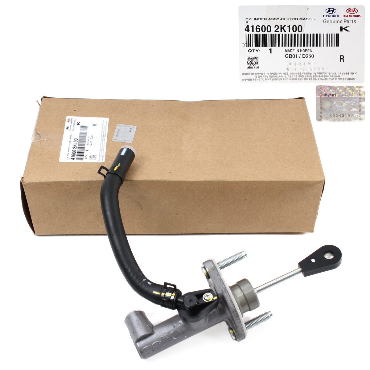 GENUINE Manual Transaxle Clutch Master Cylinder for 10-11 Kia Soul 416002K100