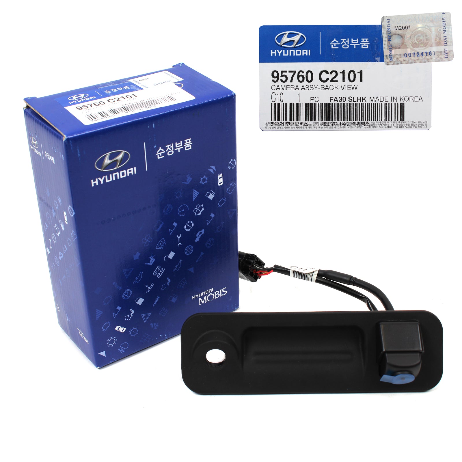 GENUINE Rear View Backup Parking Camera for 15-17 Hyundai Sonata 95760C2101