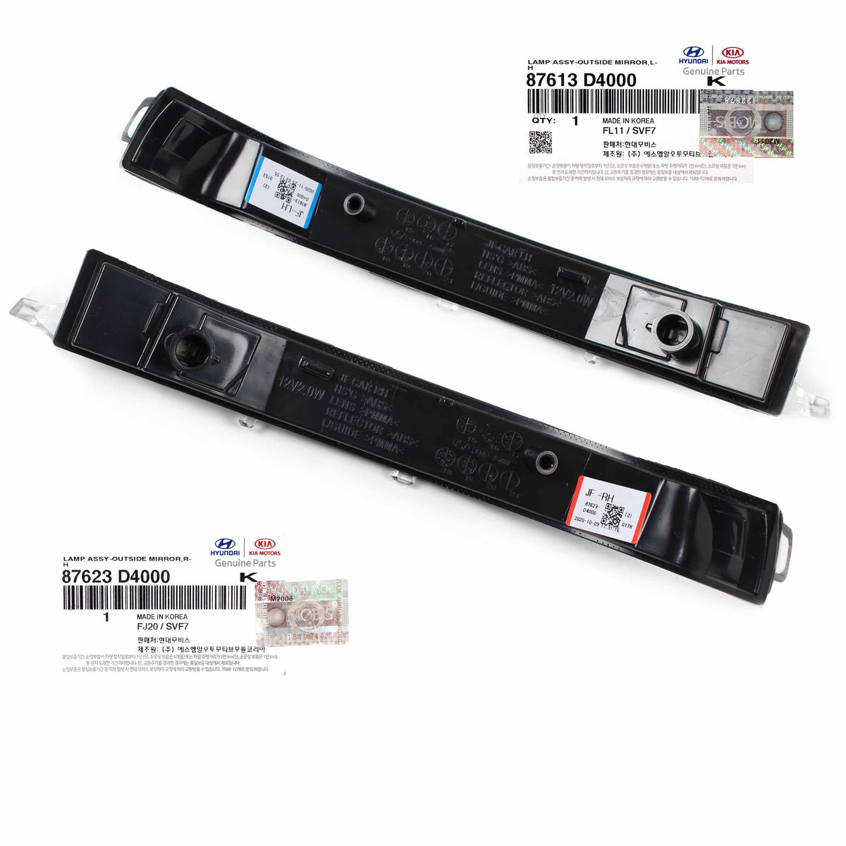 OEM Side Mirror LED lamp LEFT &amp; RIGHT for 17-20 Kia Optima HYBRID 87623D4000