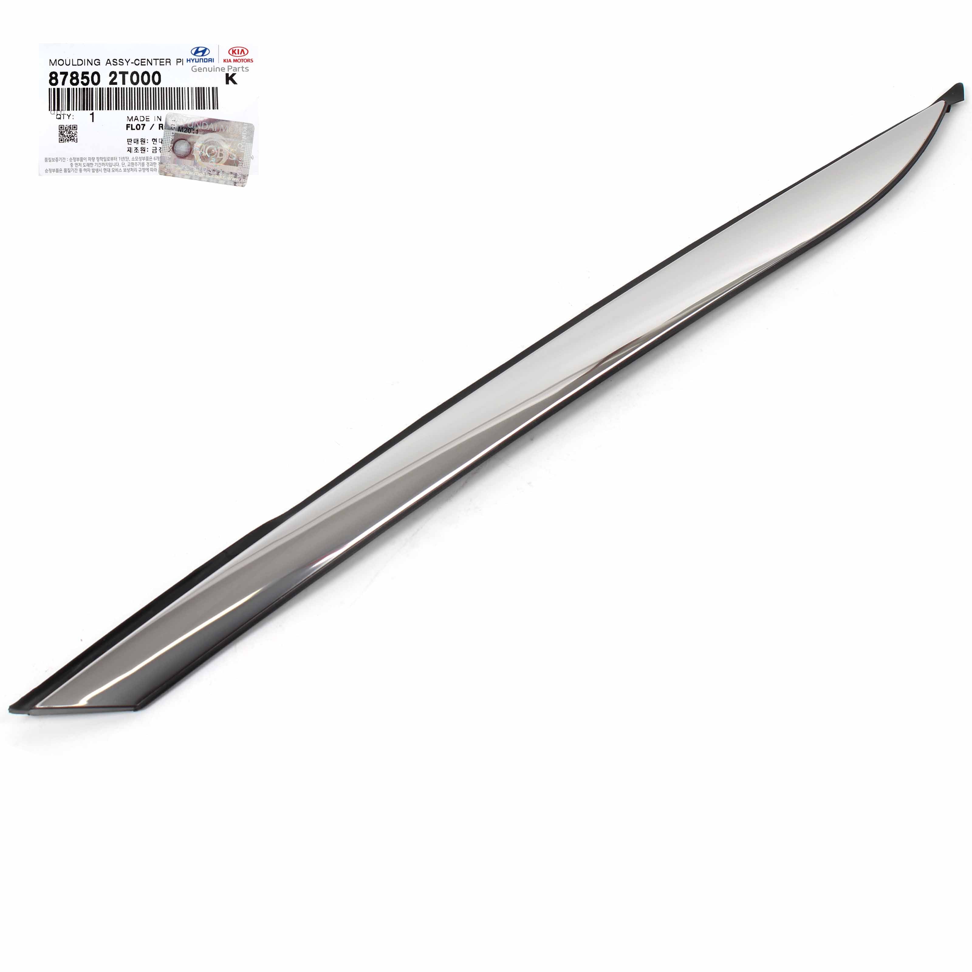 Genuine OEM KIA Optima Chrome Quarter Panel Trim - Rear Driver Side Upper Molding (2011-2015, 878502T000)