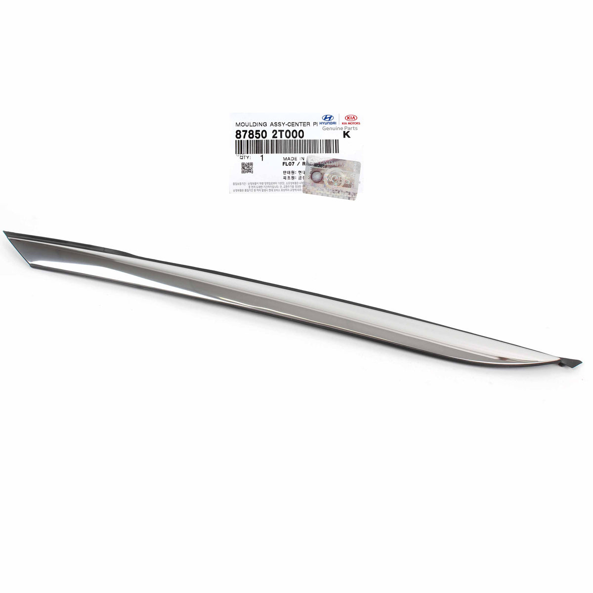 GENUINE Quarter Panel Molding Chrome LEFT DRIVER for 11-16 Kia Optima 878502T000