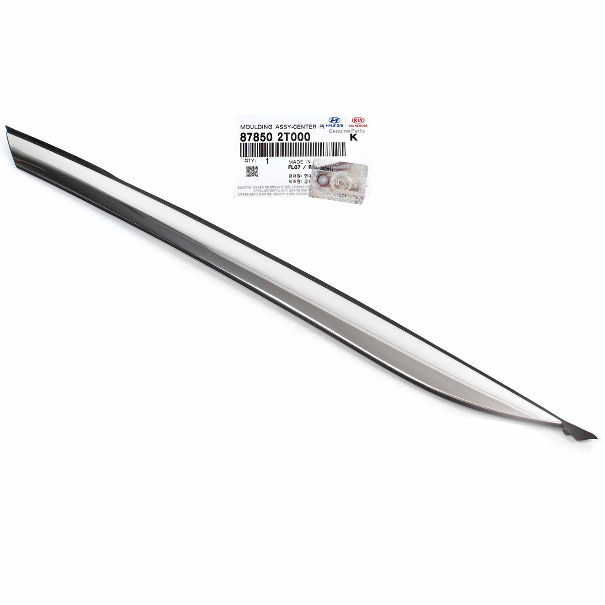 GENUINE Quarter Panel Molding Chrome LEFT DRIVER for 11-16 Kia Optima 878502T000