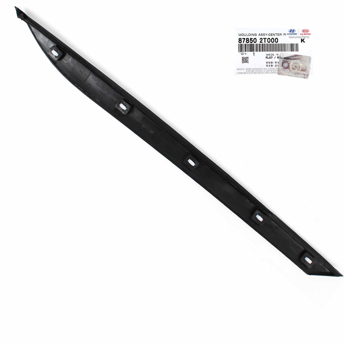 GENUINE Quarter Panel Molding Chrome LEFT DRIVER for 11-16 Kia Optima 878502T000