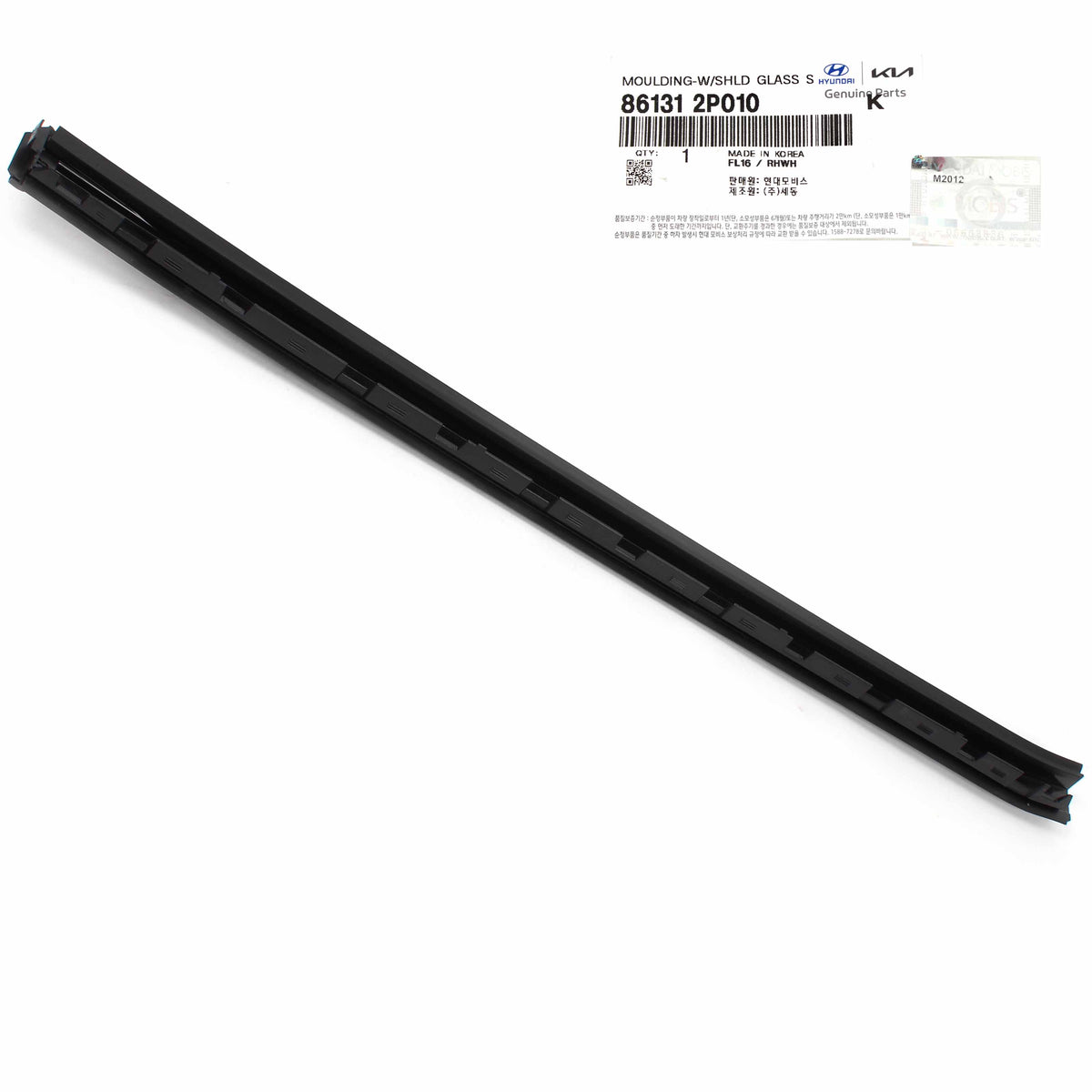 GENUINE Kia Sorento 11-15 for Windshield Trim Molding LEFT DRIVER 86131-2P010