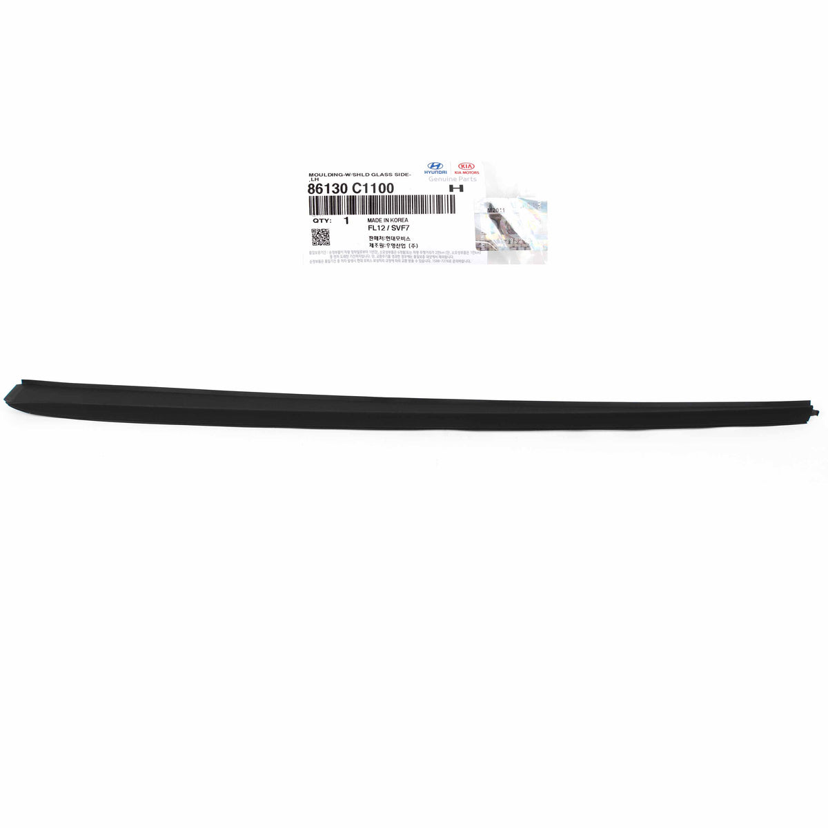 Windshield Pillar Molding FRONT LEFT GENUINE for 15-19 Hyundai Sonata 86130C1100