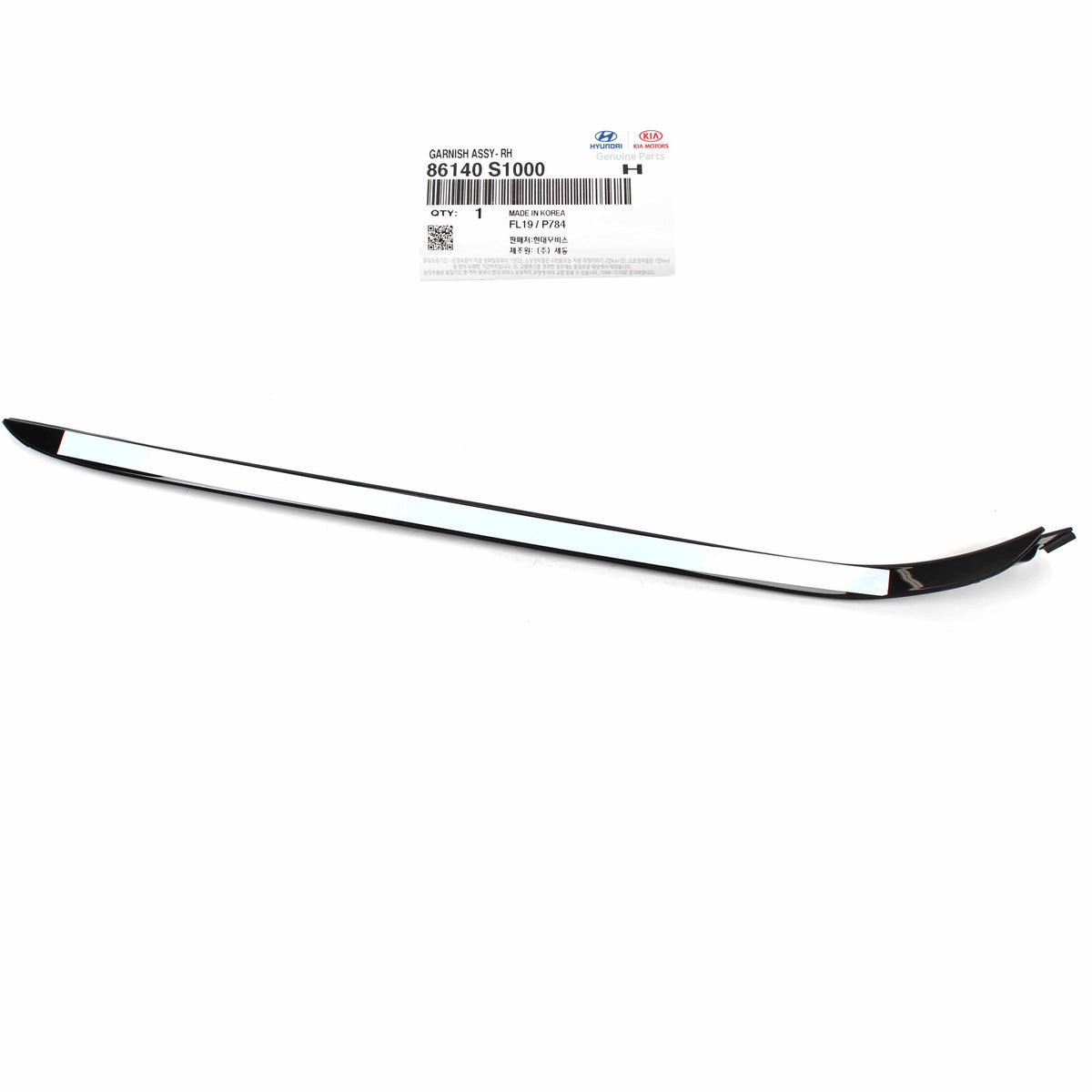 OEM Windshield Pillar Molding FRONT RIGHT for 19-20 Hyundai Santa Fe 86140S1000