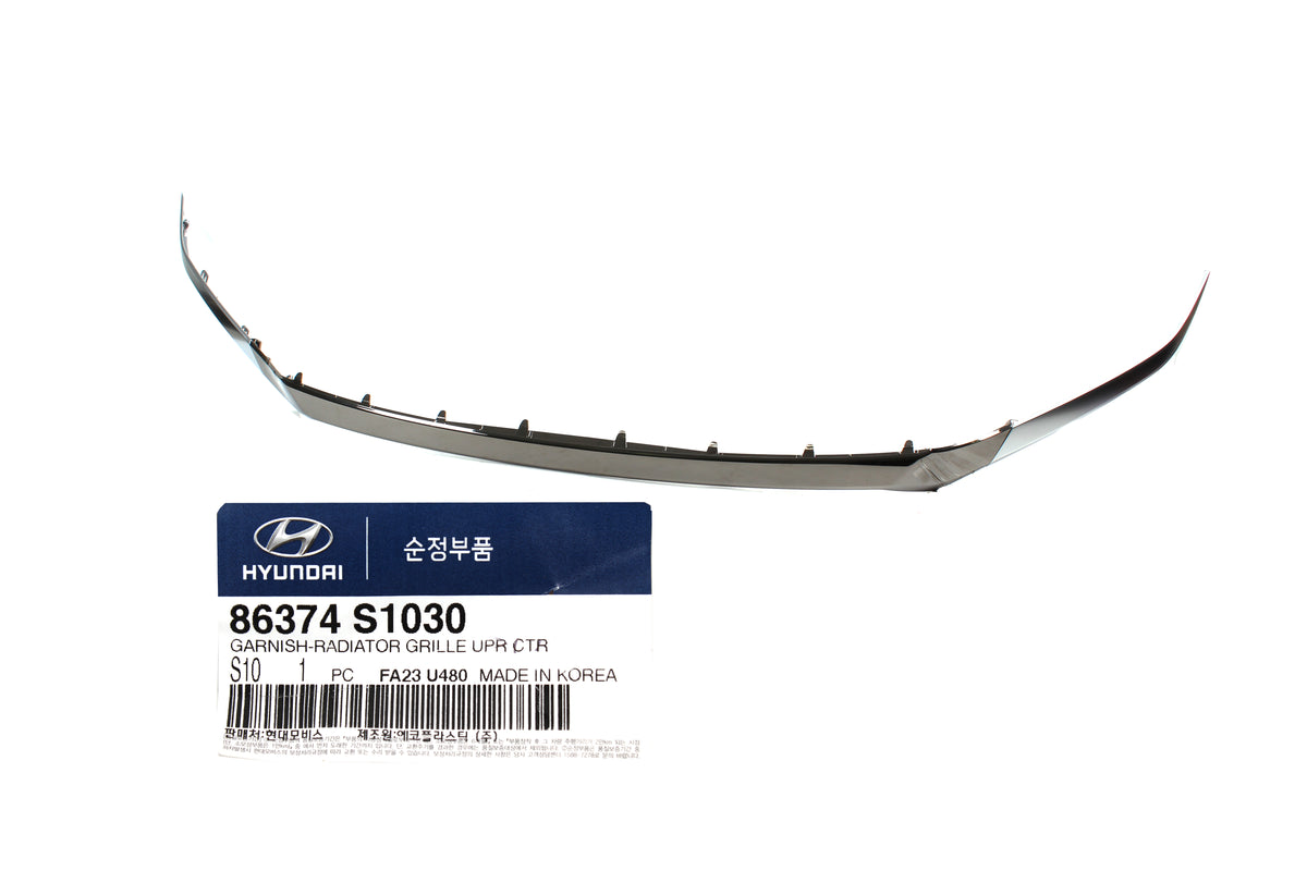 OEM Front Grille Molding &amp; Headlight Moldings 3PCS for 19-21 Santa Fe 86374S2010