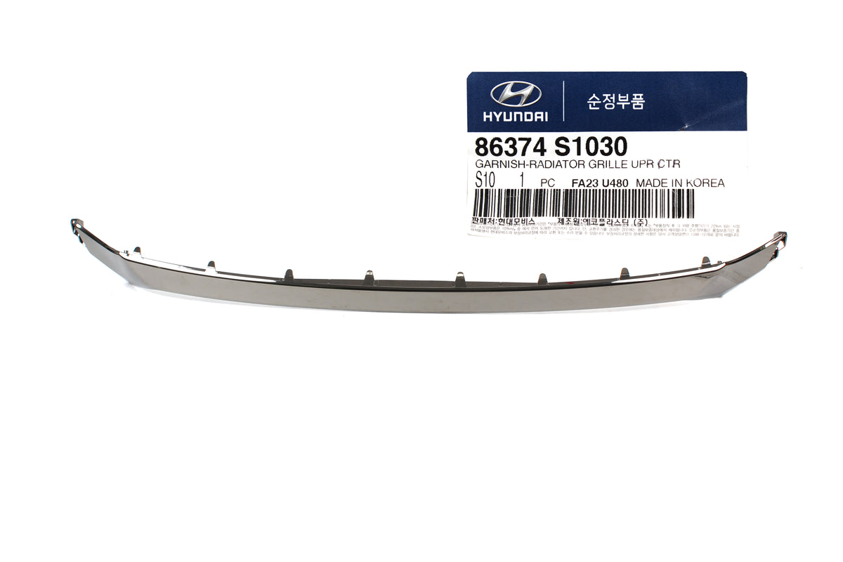 OEM Front Grille Molding &amp; Headlight Moldings 3PCS for 19-21 Santa Fe 86374S2010