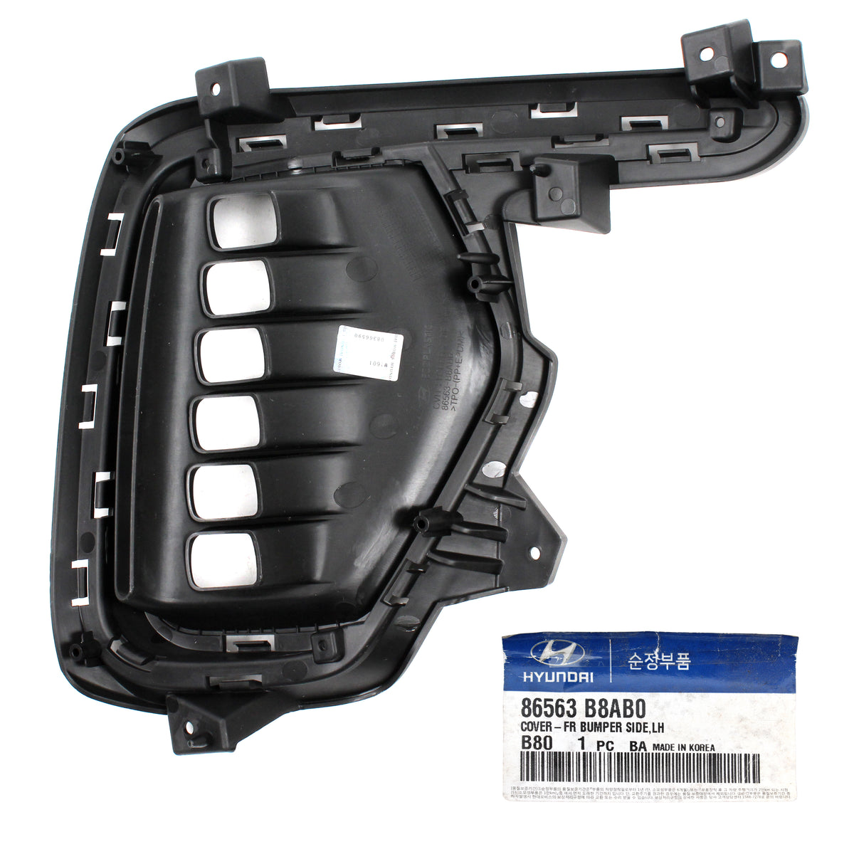 GENUINE Fog Light Cover Bezel &amp; Molding LH RH for 17-19 Santa Fe XL 86564B8AB0