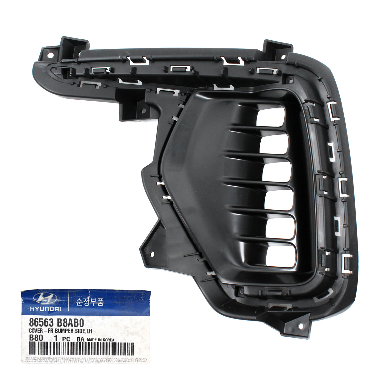 GENUINE Fog Light Cover Bezel &amp; Molding LH RH for 17-19 Santa Fe XL 86564B8AB0