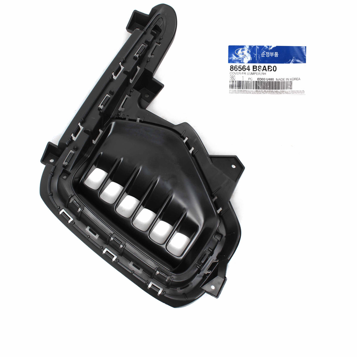 GENUINE Fog Light Cover Bezel &amp; Molding LH RH for 17-19 Santa Fe XL 86564B8AB0