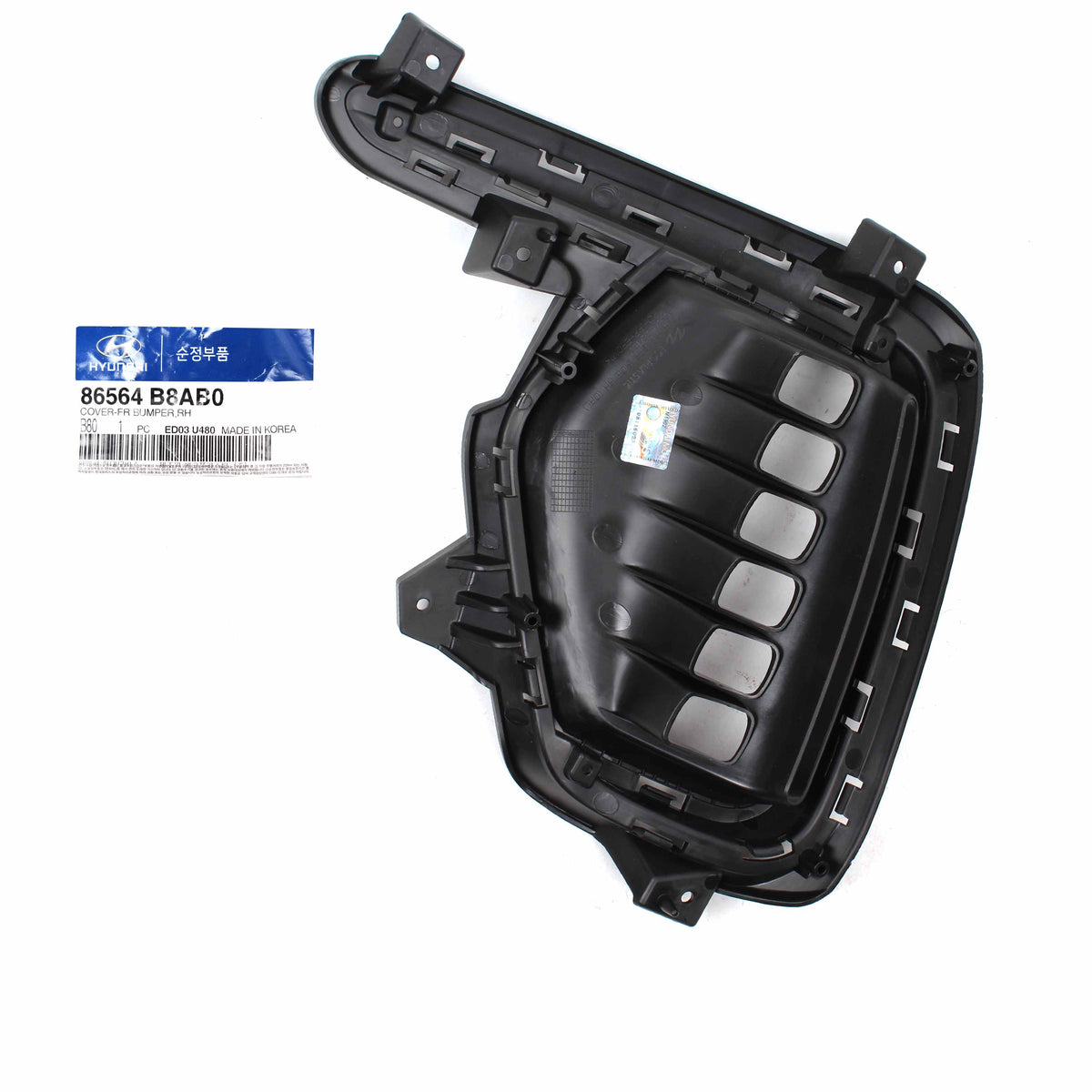 GENUINE Fog Light Cover Bezel &amp; Molding LH RH for 17-19 Santa Fe XL 86564B8AB0