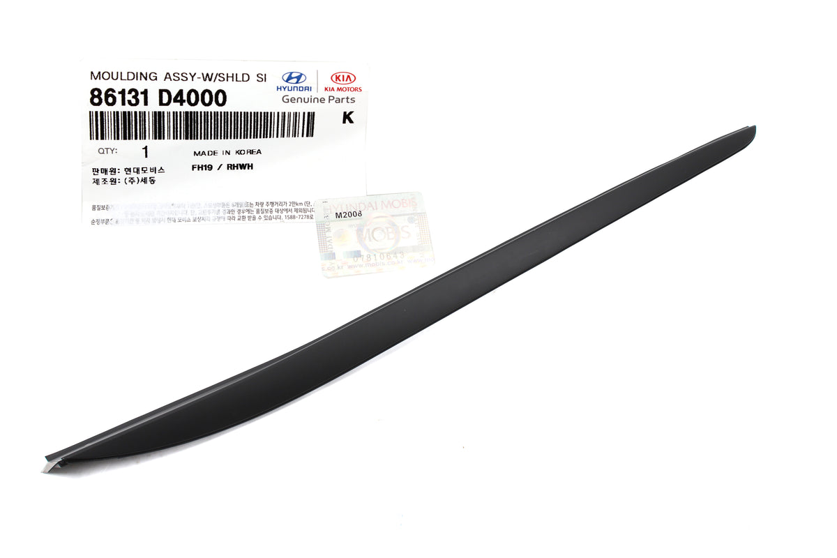 GENUINE Windshield Pillar Side Molding LEFT for 16-20 Kia Optima 86131D4000