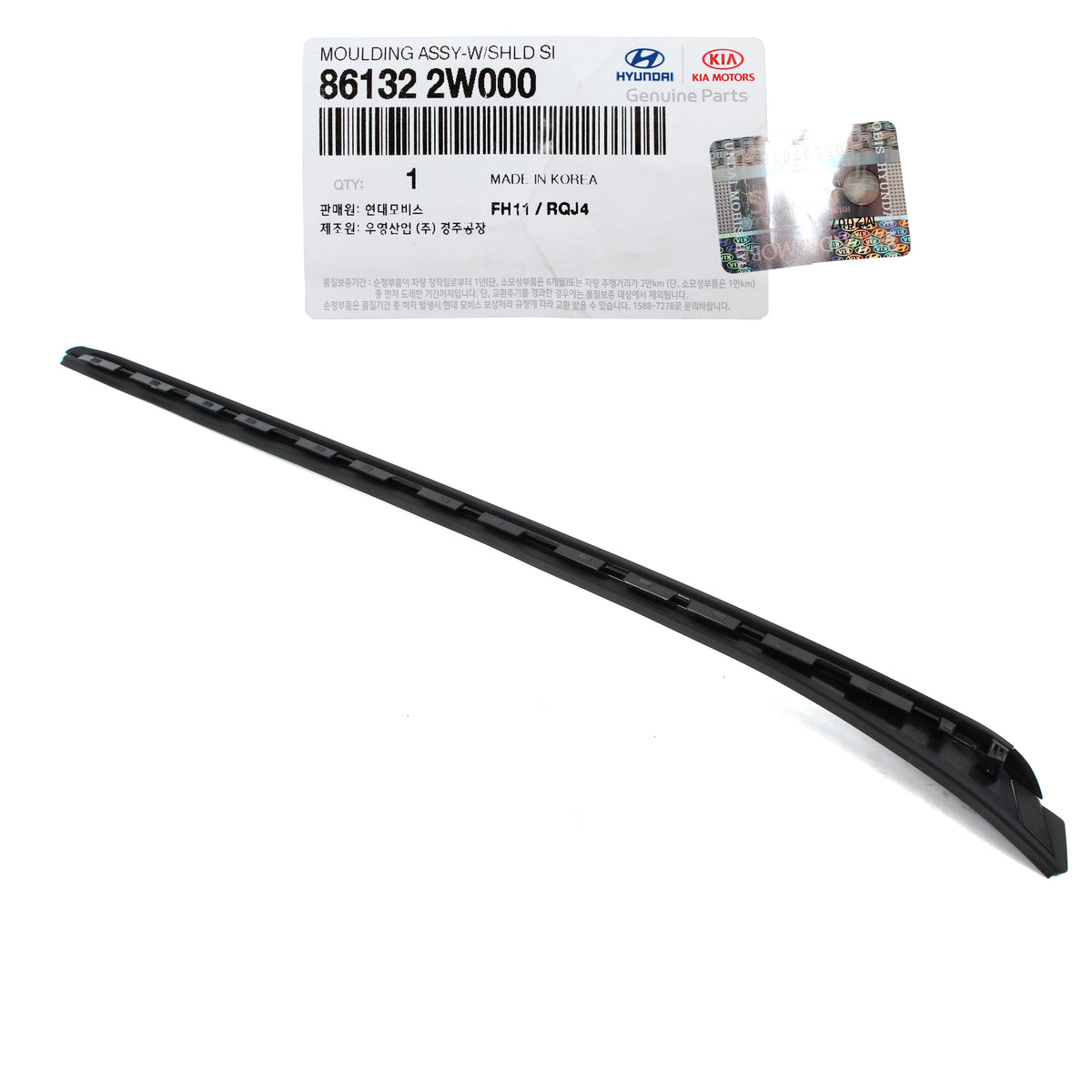 GENUINE Windshield Pillar Molding RIGHT for 13-19 Hyundai Santa Fe 861322W000