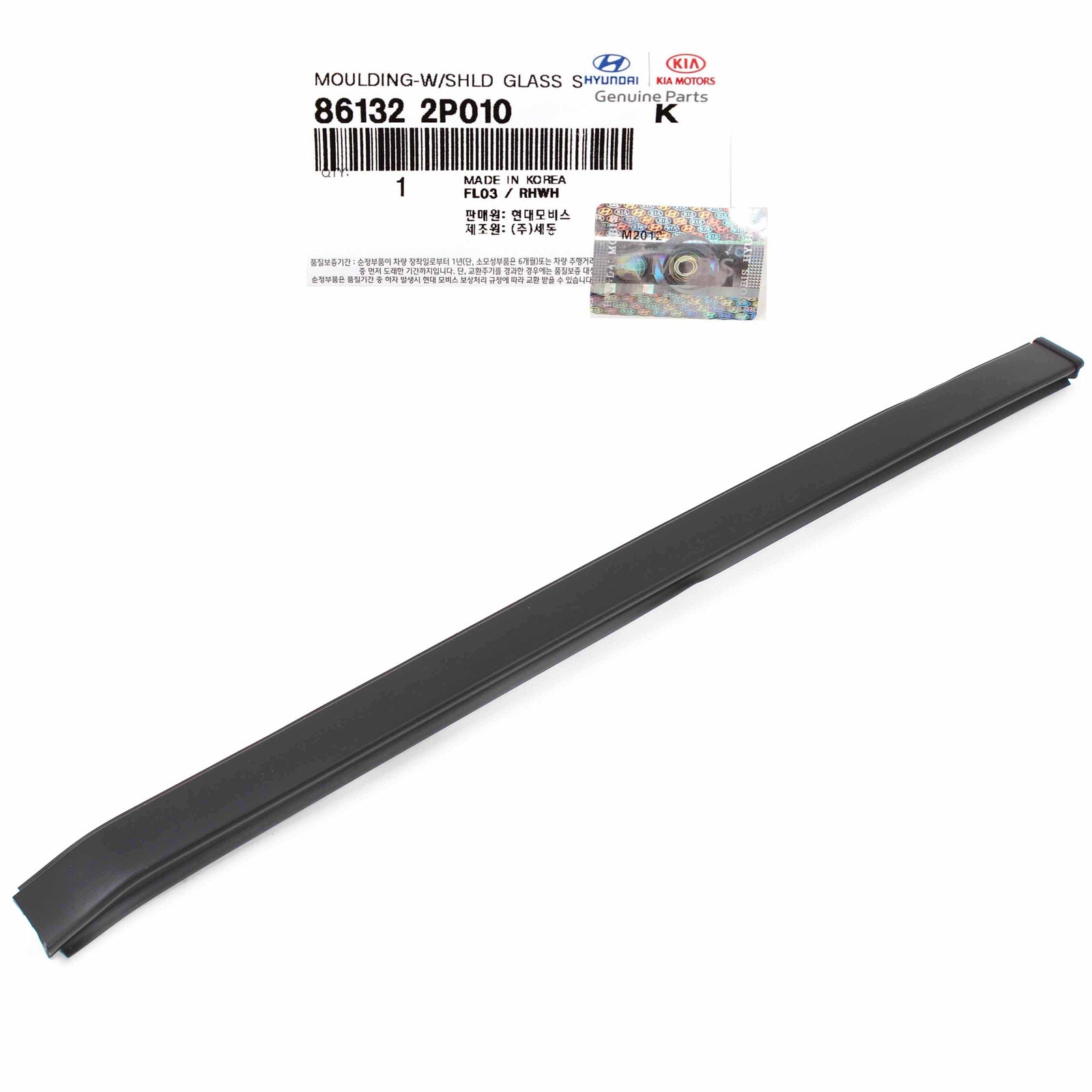 OEM Windshield Pillar Molding RIGHT PASSENGER for 11-15 Kia Sorento 861322P010