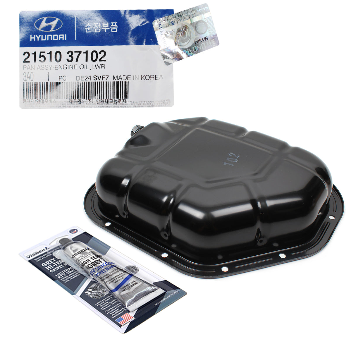 GENUINE Engine Oil Pan for 99-08 Sonata Tiburon Kia Optima Magentis 2151037102