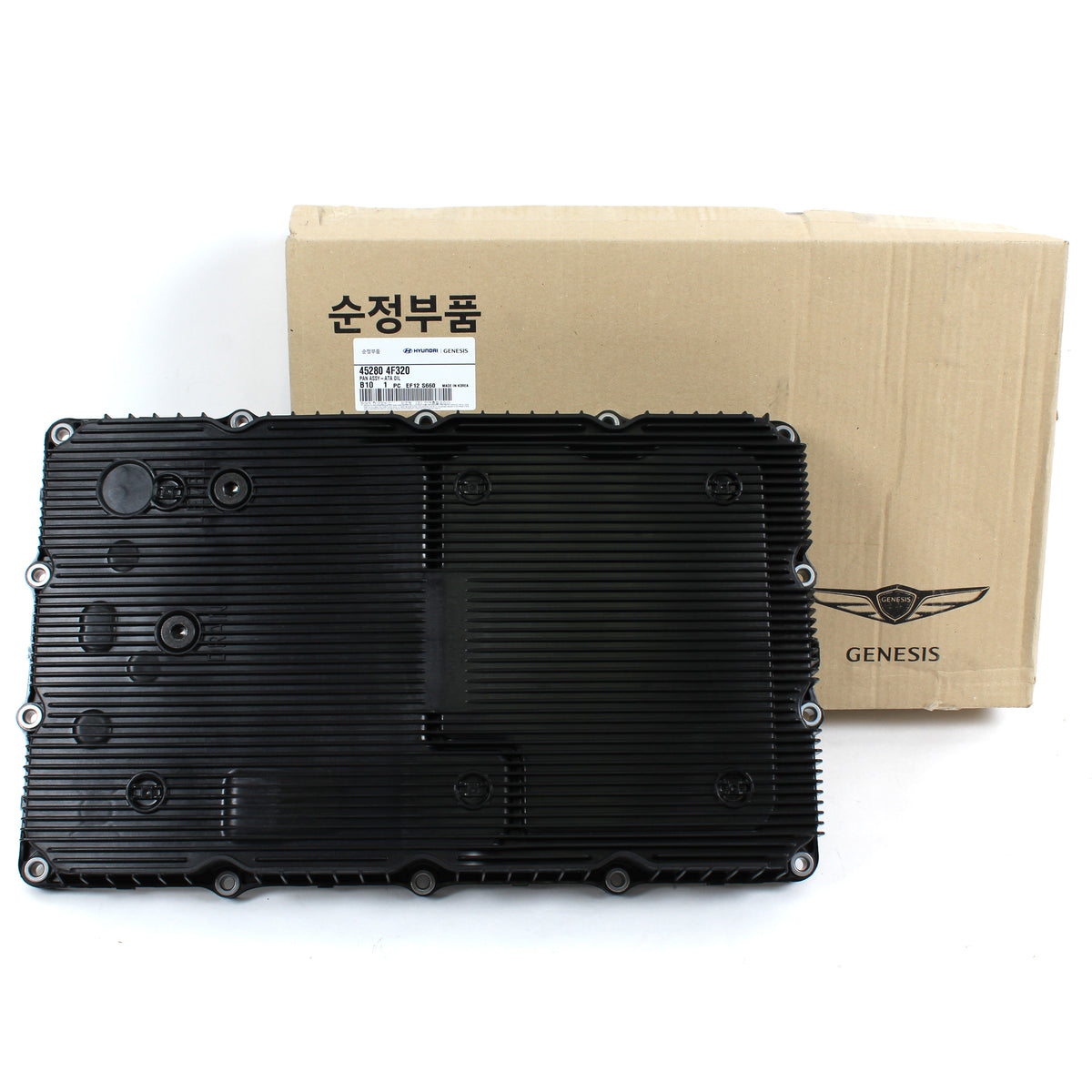 GENUINE TRANSMISSION OIL PAN for 12-17 GENESIS SEDAN &amp; COUPE K900 452804F320