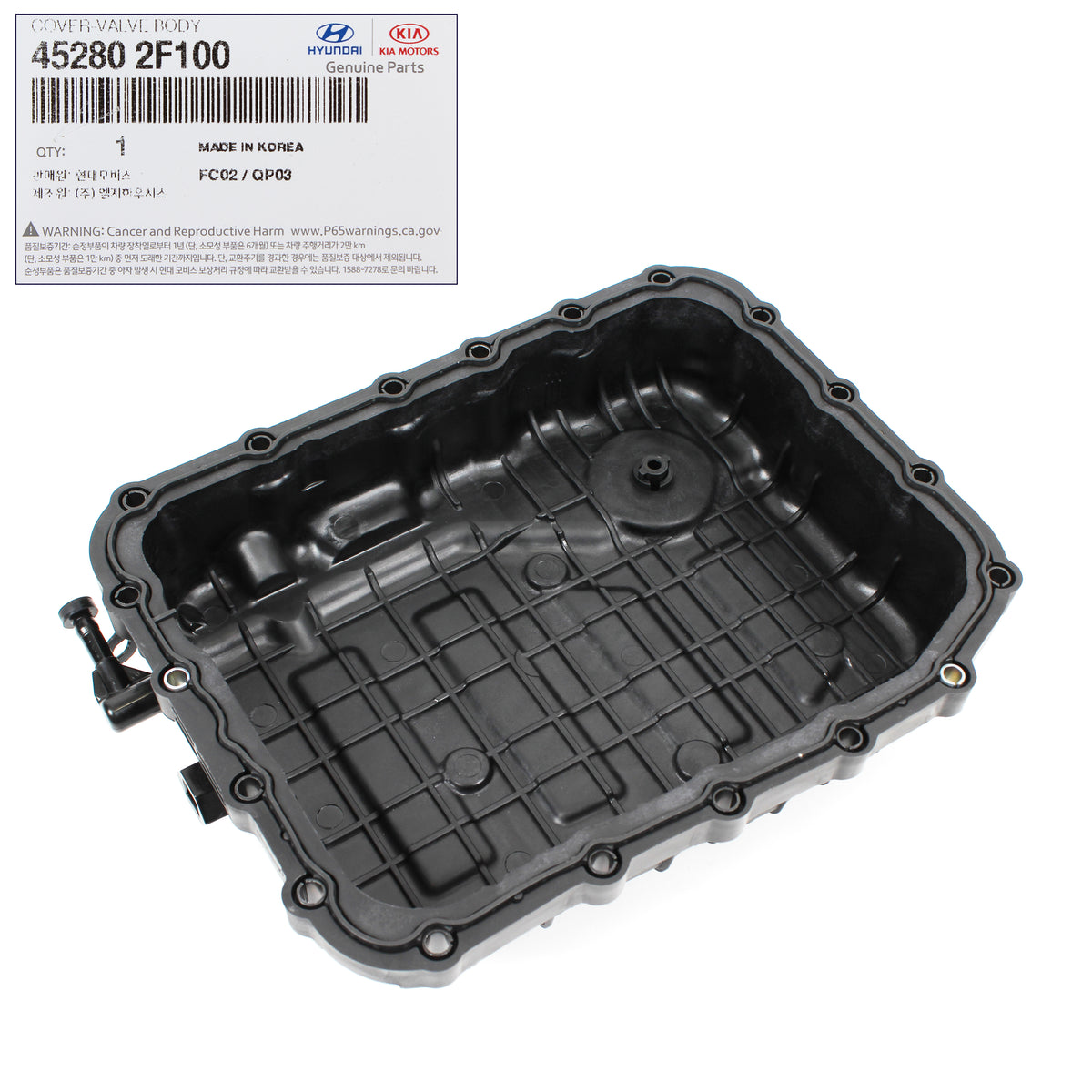 GENUINE Transmission Oil Pan for 2017 2018 Kia Forte 2.0L 452802F100