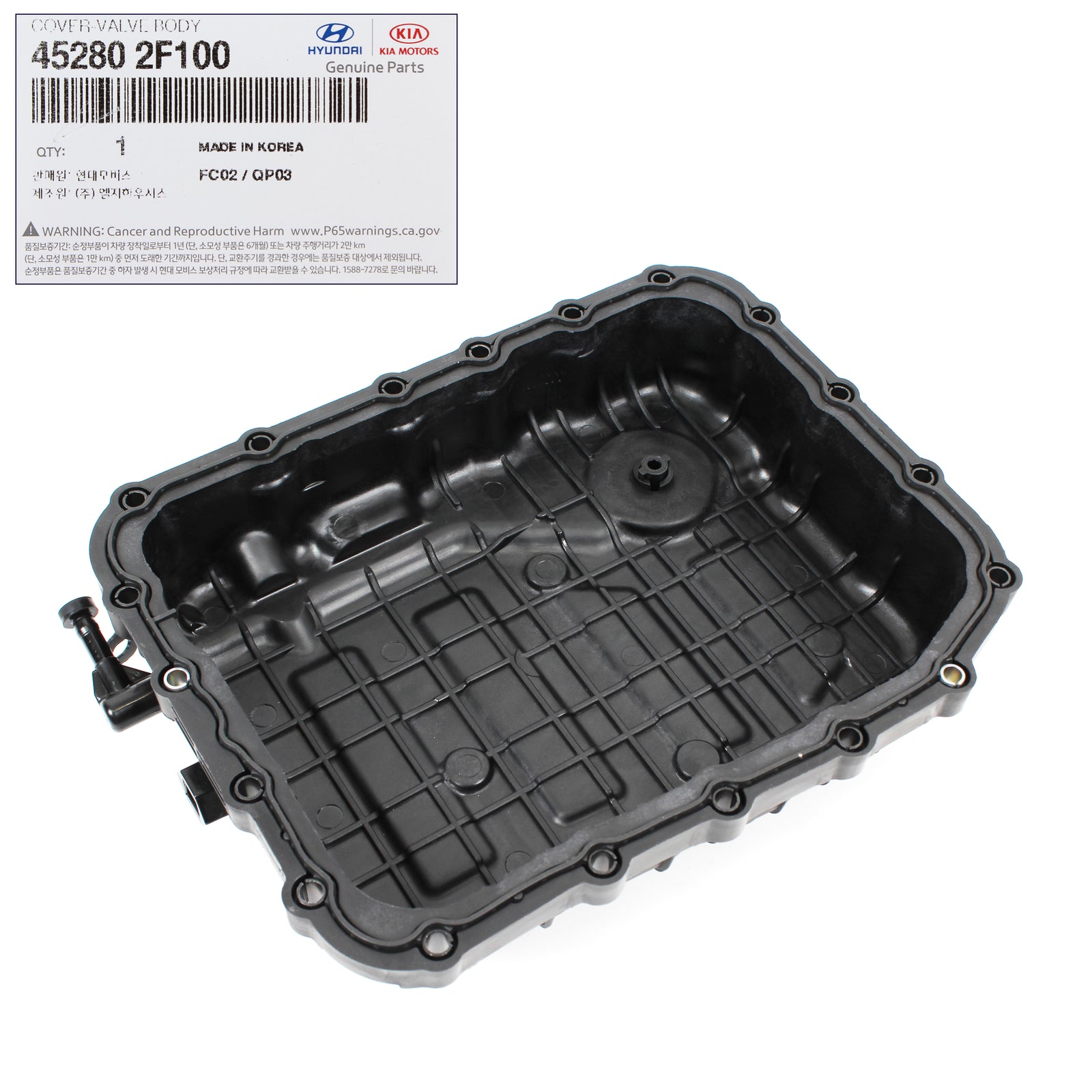 GENUINE Transmission Oil Pan for 2017 2018 Kia Forte 2.0L 452802F100