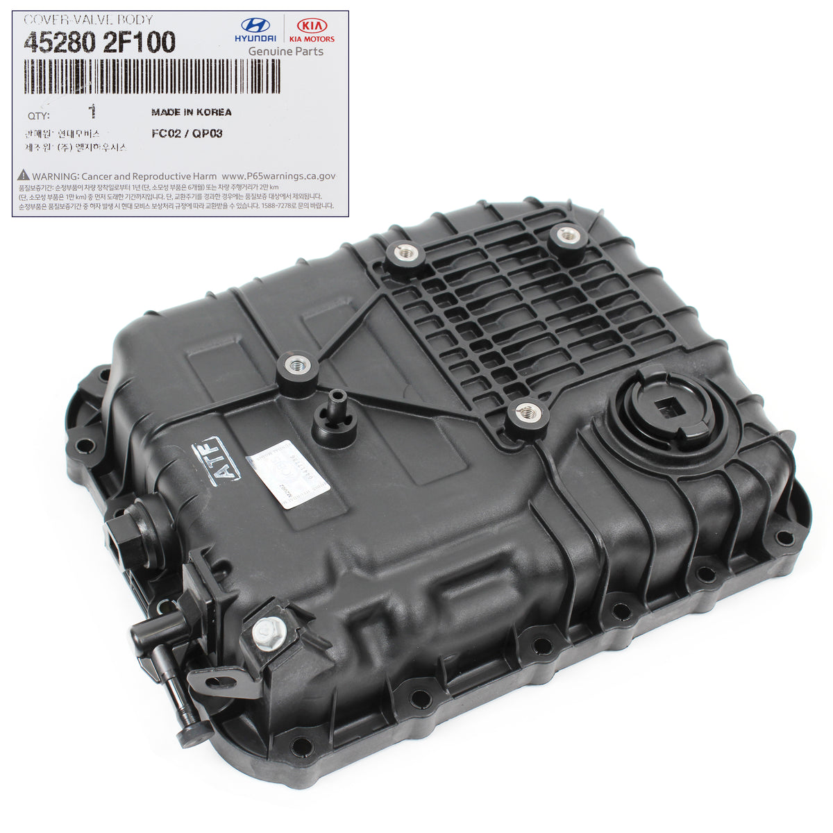 GENUINE Transmission Oil Pan for 2017 2018 Kia Forte 2.0L 452802F100