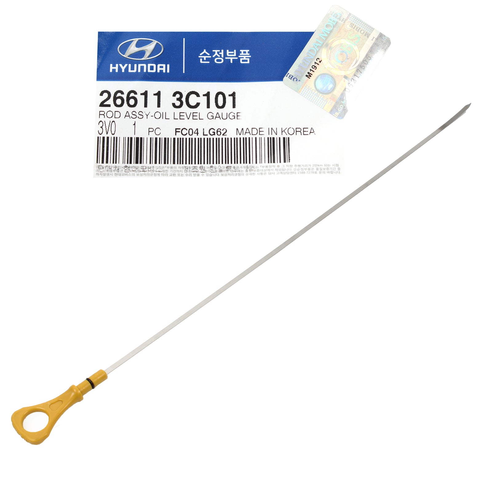 GENUINE Engine Oil Level Dipstick for 12-21 Hyundai Kia 3.3L 3.8L 266113C101