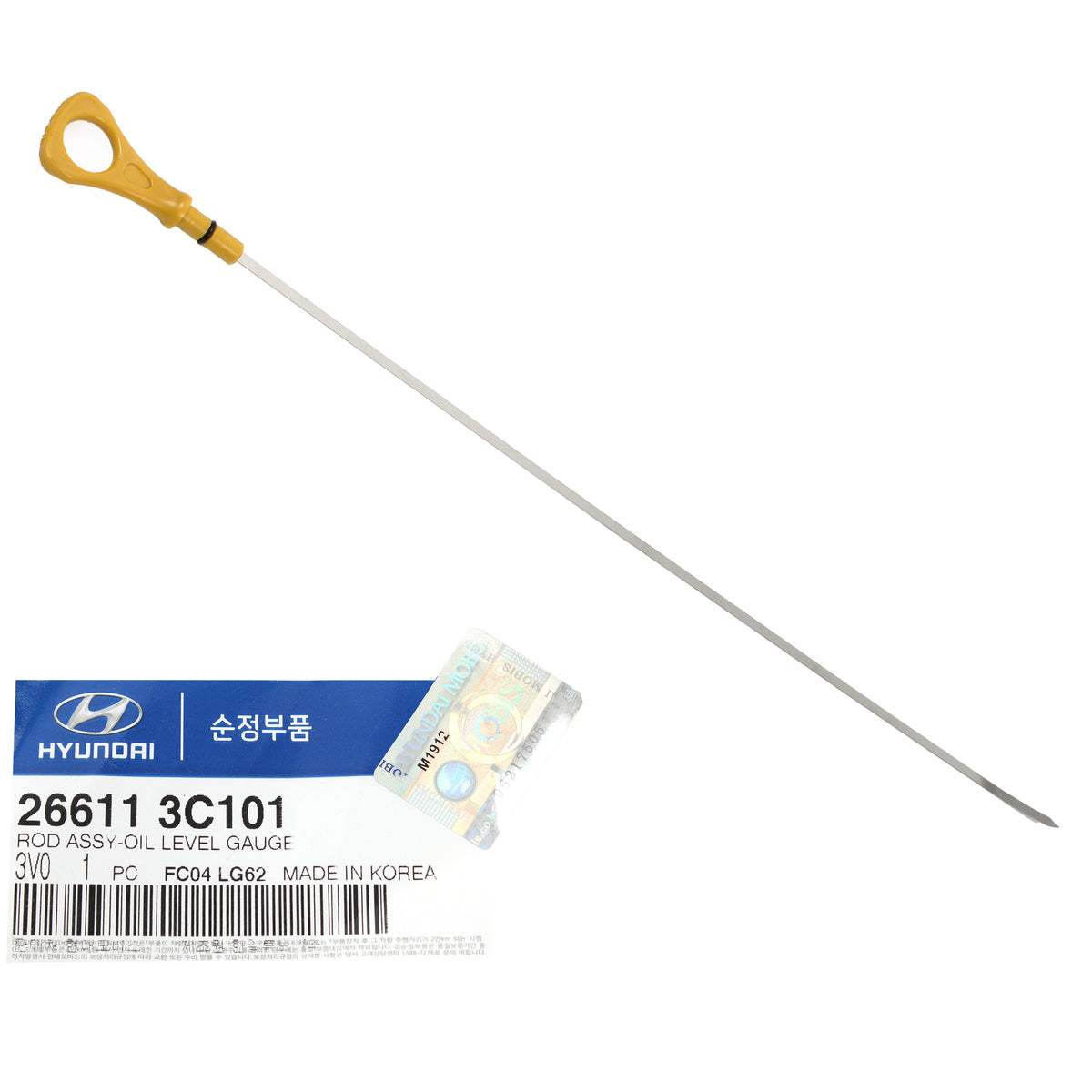 GENUINE Engine Oil Level Dipstick for 12-21 Hyundai Kia 3.3L 3.8L 266113C101