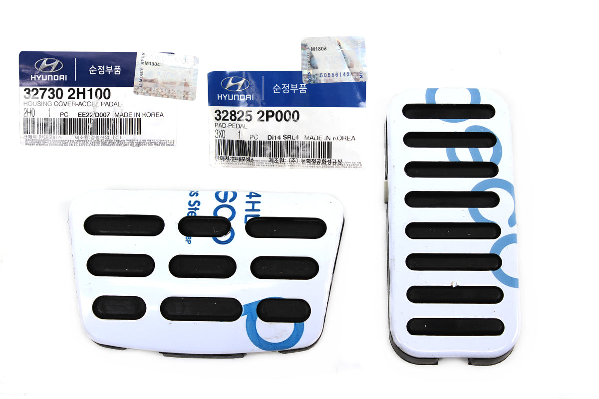 GENUINE Automatic Aluminum Accelerator Break Pedal Set 2016-20 Hyundai Kia