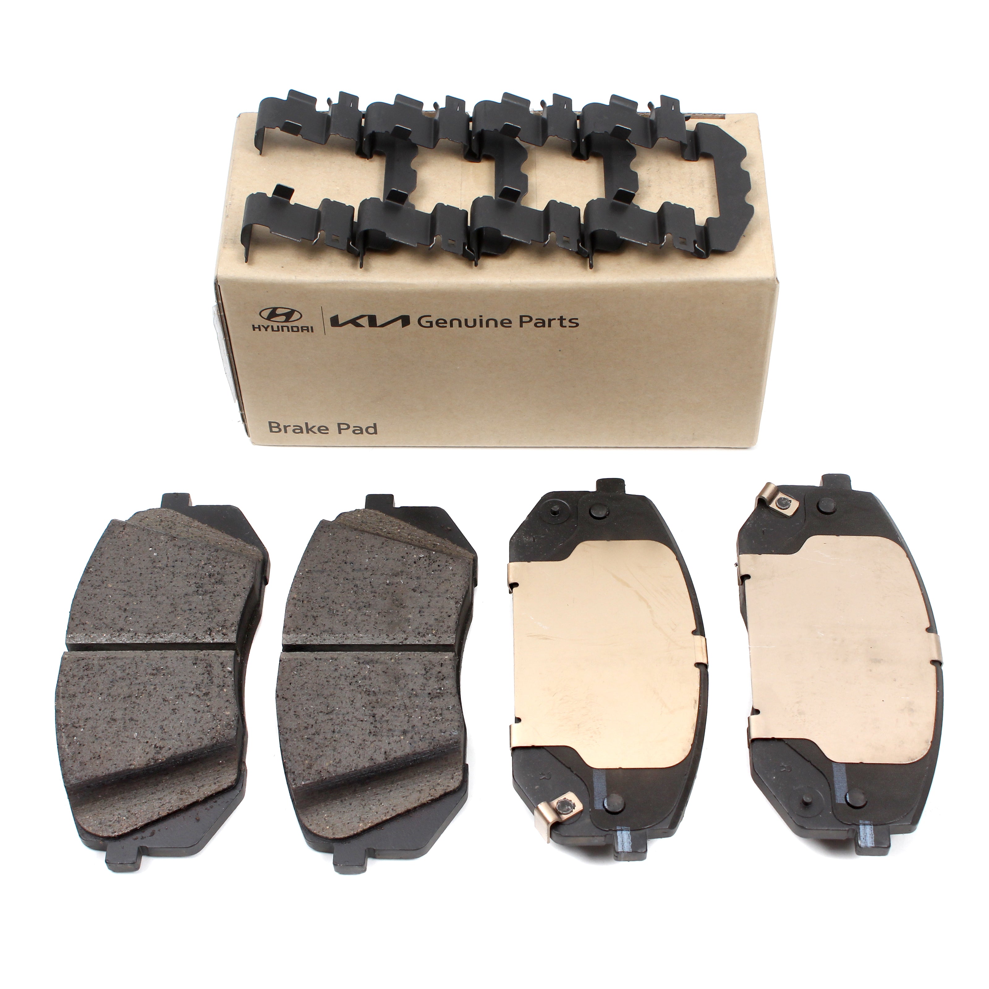 GENUINE Front Disc Brake Pad Set for 16-20 Hyundai Sonata Optima 58101 ...