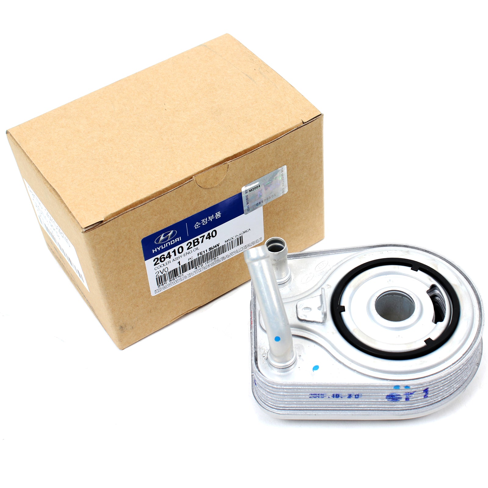 OEM Engine Oil Cooler for 14-20 KIA Forte Forte5 Optima Soul 1.6L 264102B740