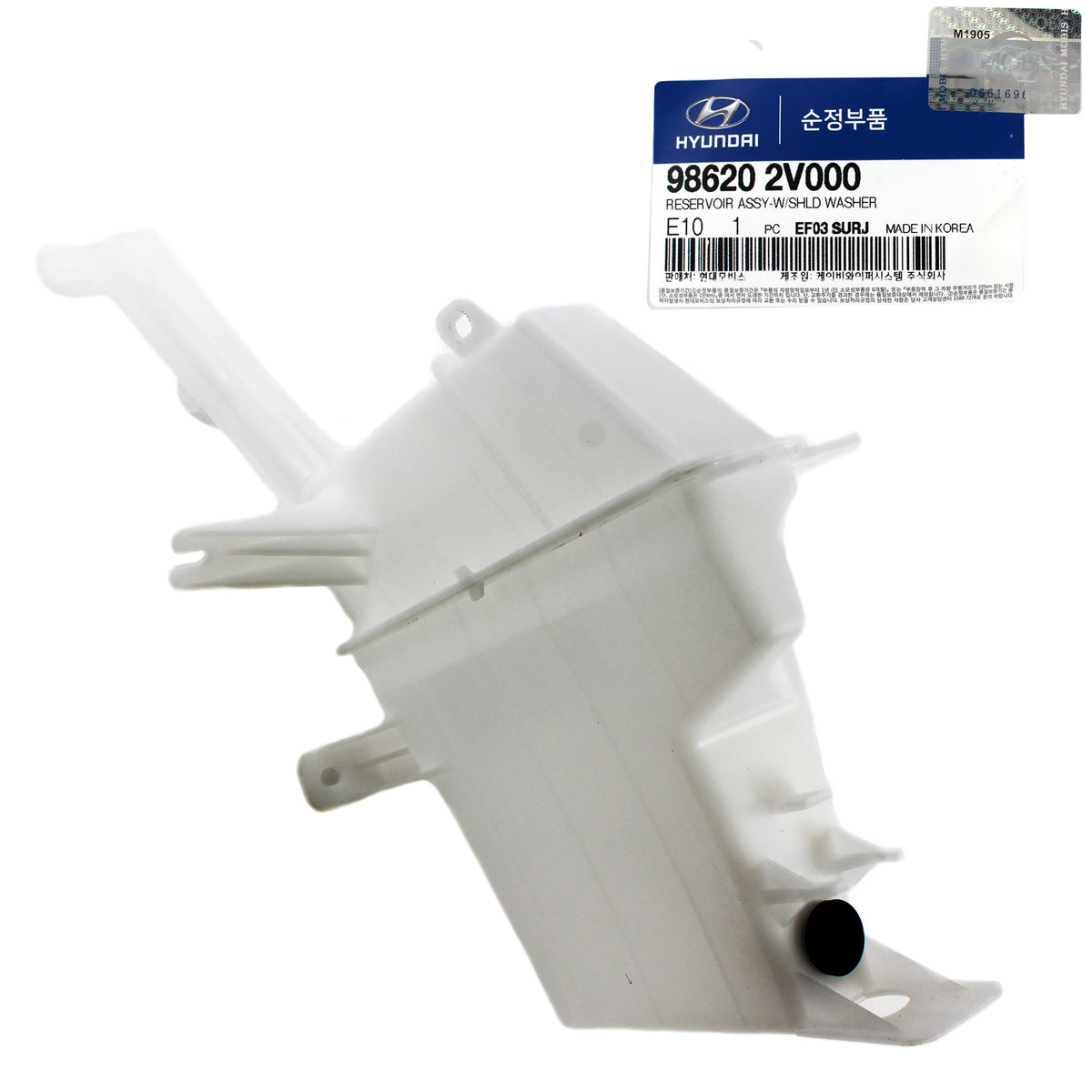 GENUINE WINDSHIELD WASHER RESERVOIR TANK for 12-15 HYUNDAI VELOSTER 986202V000