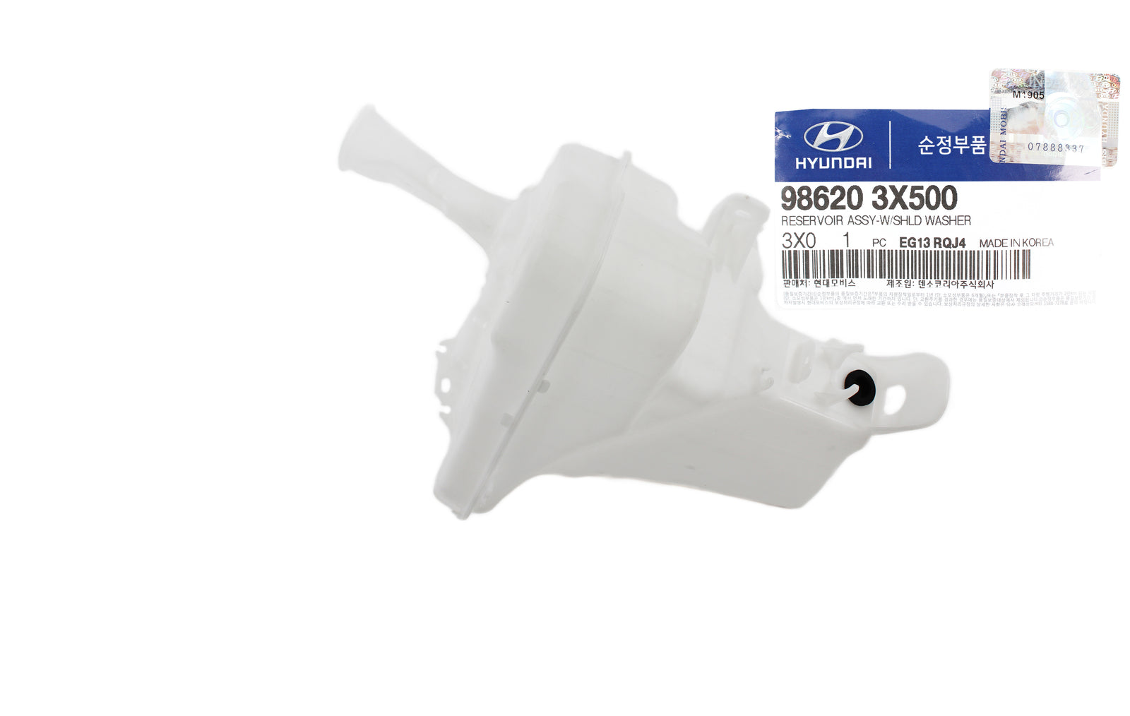 GENUINE WINDSHIELD WASHER RESERVOIR TANK for 14-16 HYUNDAI ELANTRA 986203X500
