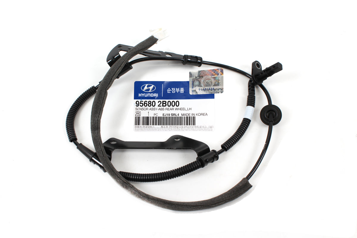 GENUINE ABS WHEEL SPEED SENSOR REAR DRIVER LH for 07-12 SANTA FE 956802B000