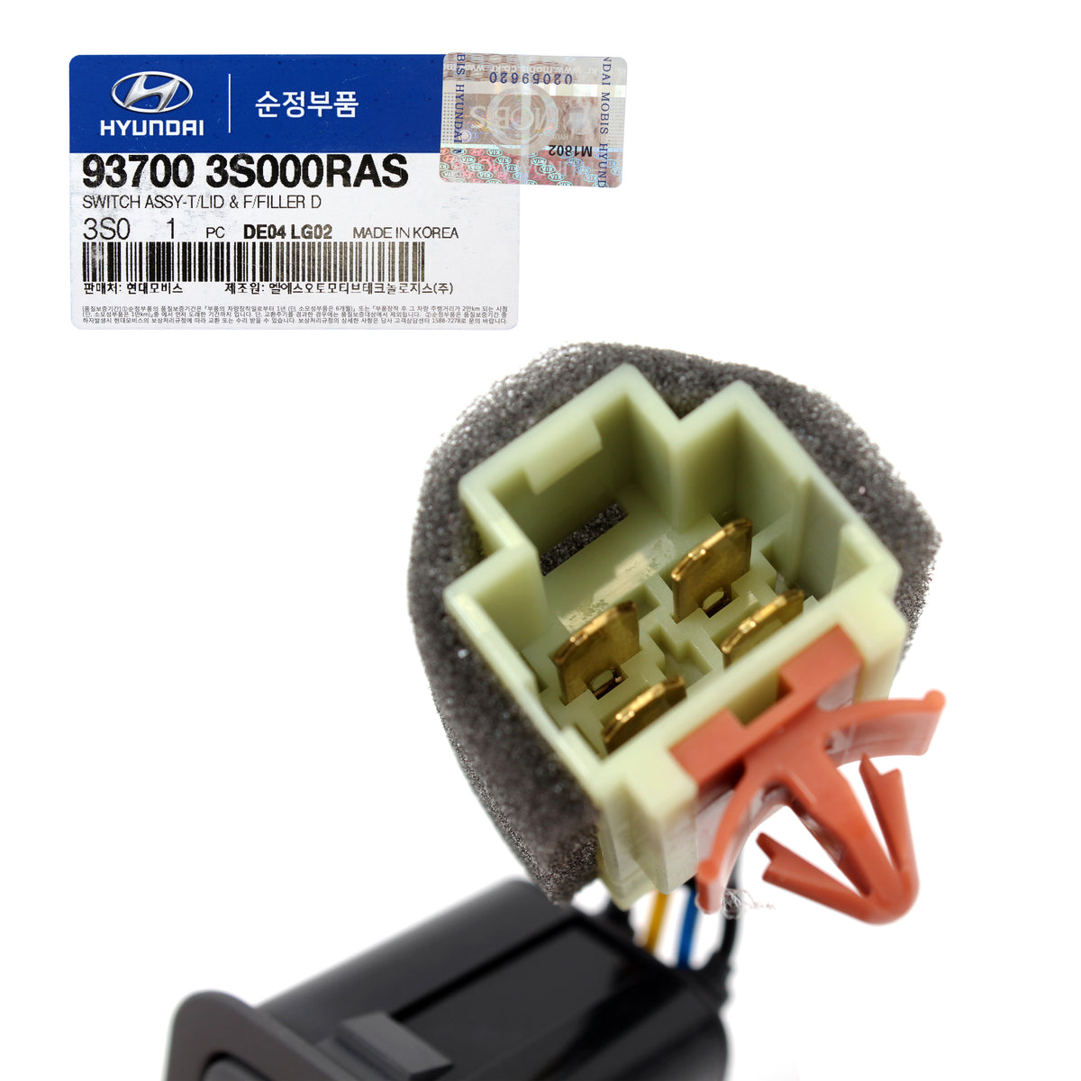 GENUINE Trunk Lid Fuel Door Opener Release Button GRAY for 11-15 Hyundai Sonata