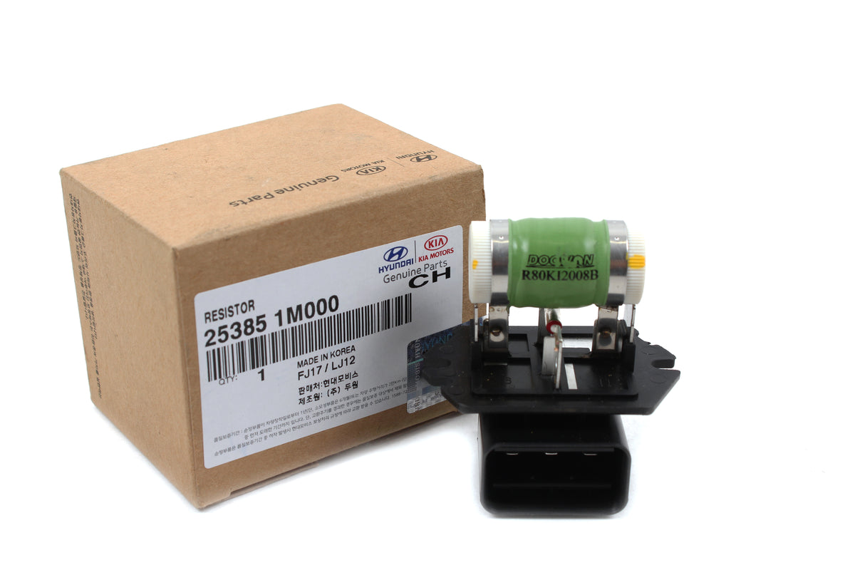 GENUINE Cooling Fan Resistor for 09-13 Kia Borrego Forte Forte5 253851M000