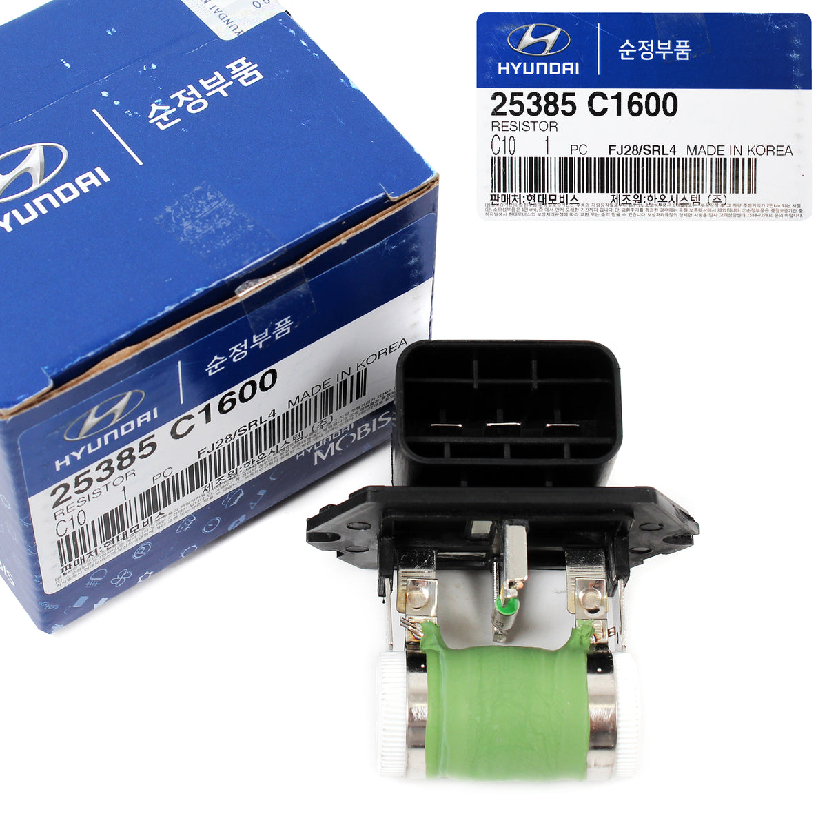 GENUINE Cooling Fan Resistor for 2015-2020 Kia Optima Turbo Sedona 25385T600