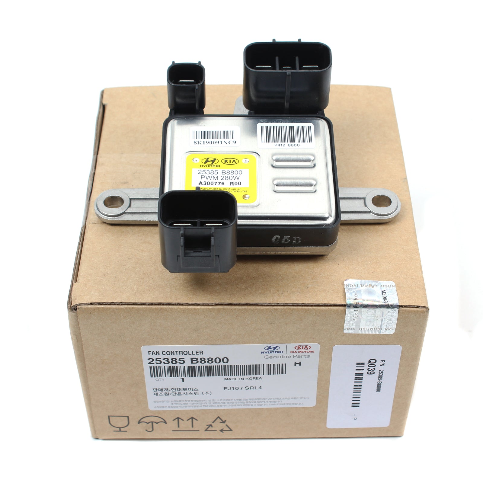 GENUINE Engine Cooling Fan Controller for 13-19 Santa Fe Sorento 3.3L 25385B8800