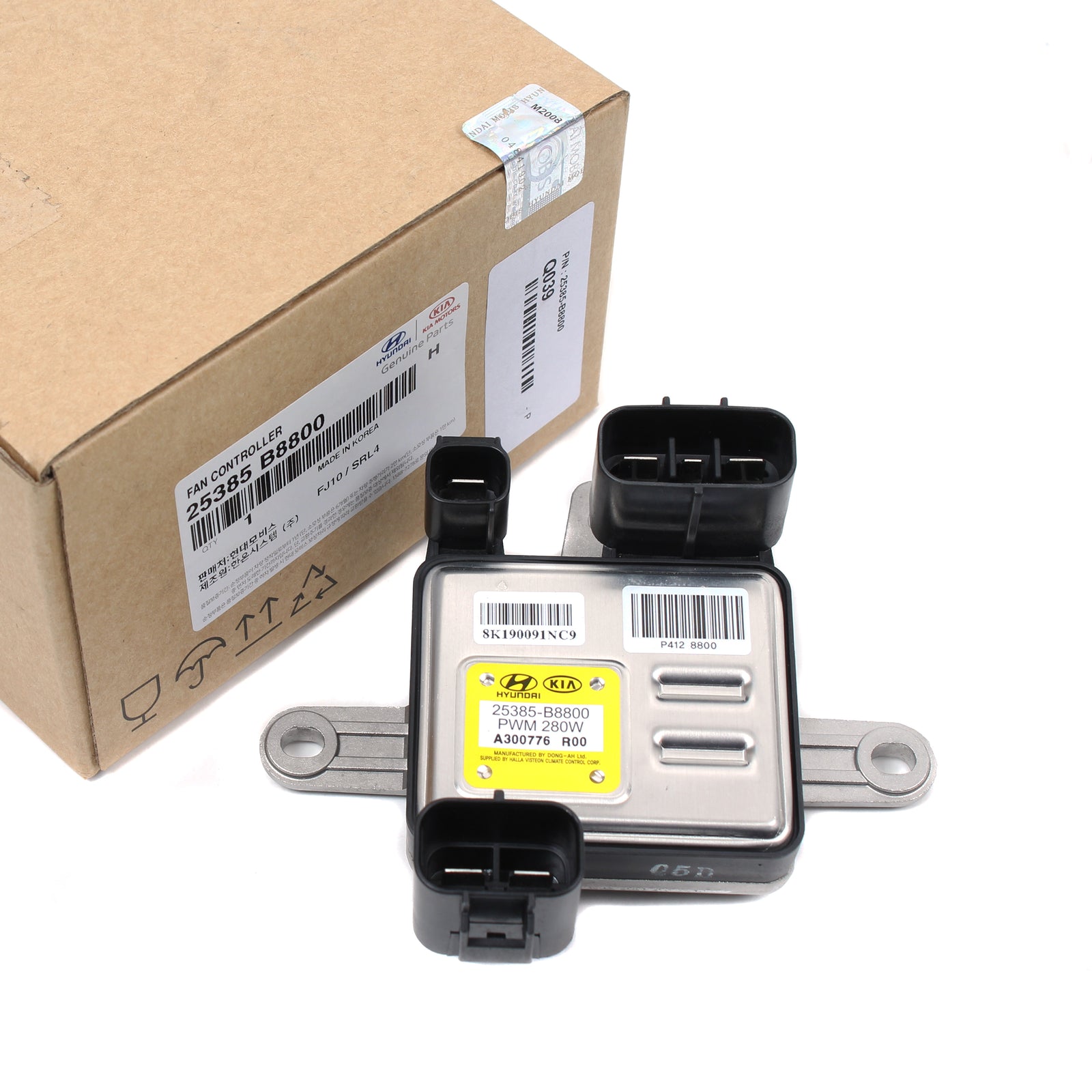 GENUINE Engine Cooling Fan Controller for 13-19 Santa Fe Sorento 3.3L 25385B8800