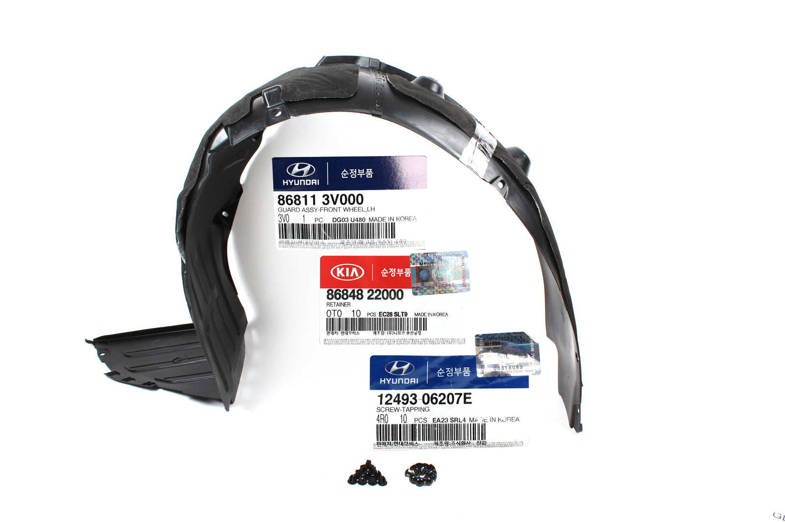 GENUINE Fender Liner Wheel Guard DRIVER for 12-14 Hyundai Azera OEM 868113V000