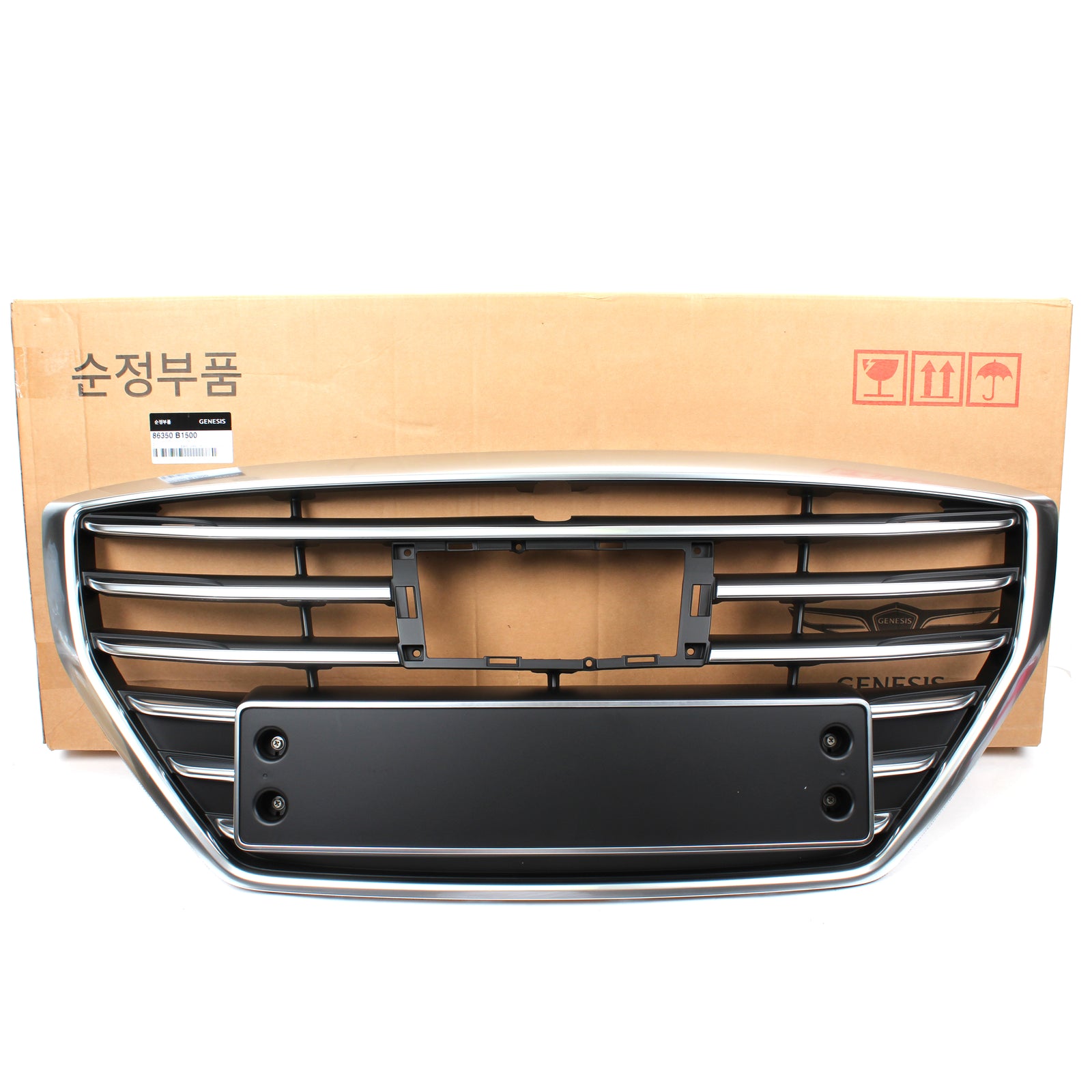GENUINE RADIATOR GRILLE for 2015-2016 HYUNDAI GENESIS OEM 86350B1500