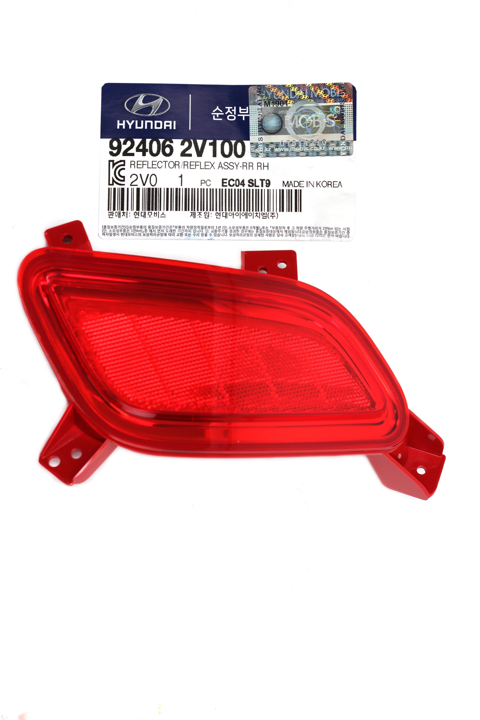 GENUINE REAR BUMPER REFLECTOR RIGHT for 2012-17 HYUNDAI VELOSTER 924062V100