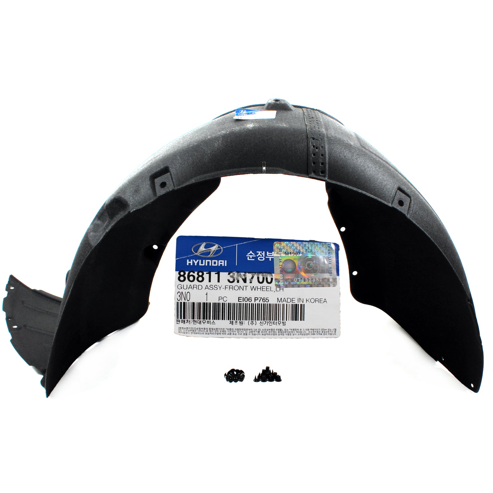 GENUINE FENDER LINER LEFT SIDE for 2014 2015 2016 HYUNDAI EQUUS OEM 868113N700