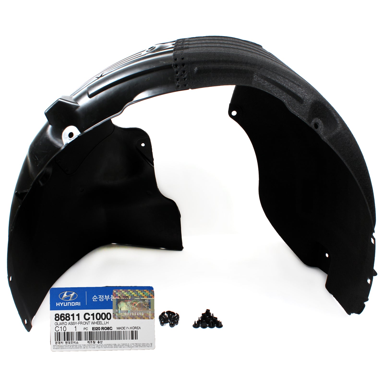 GENUINE FENDER LINER LEFT DRIVER LH for 2015-2017 HYUNDAI SONATA OEM 86811C1000