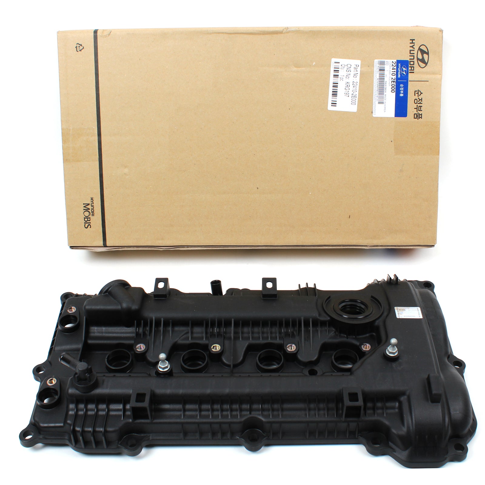 OEM Engine Valve Cover w/ Gasket for 2013-2016 Hyundai Elantra 224102E000