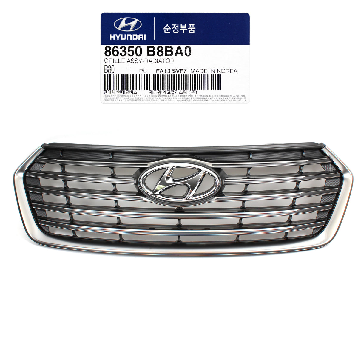 GENUINE Radiator Grille for 2017-2019 Hyundai Santa Fe XL 86350B8BA0