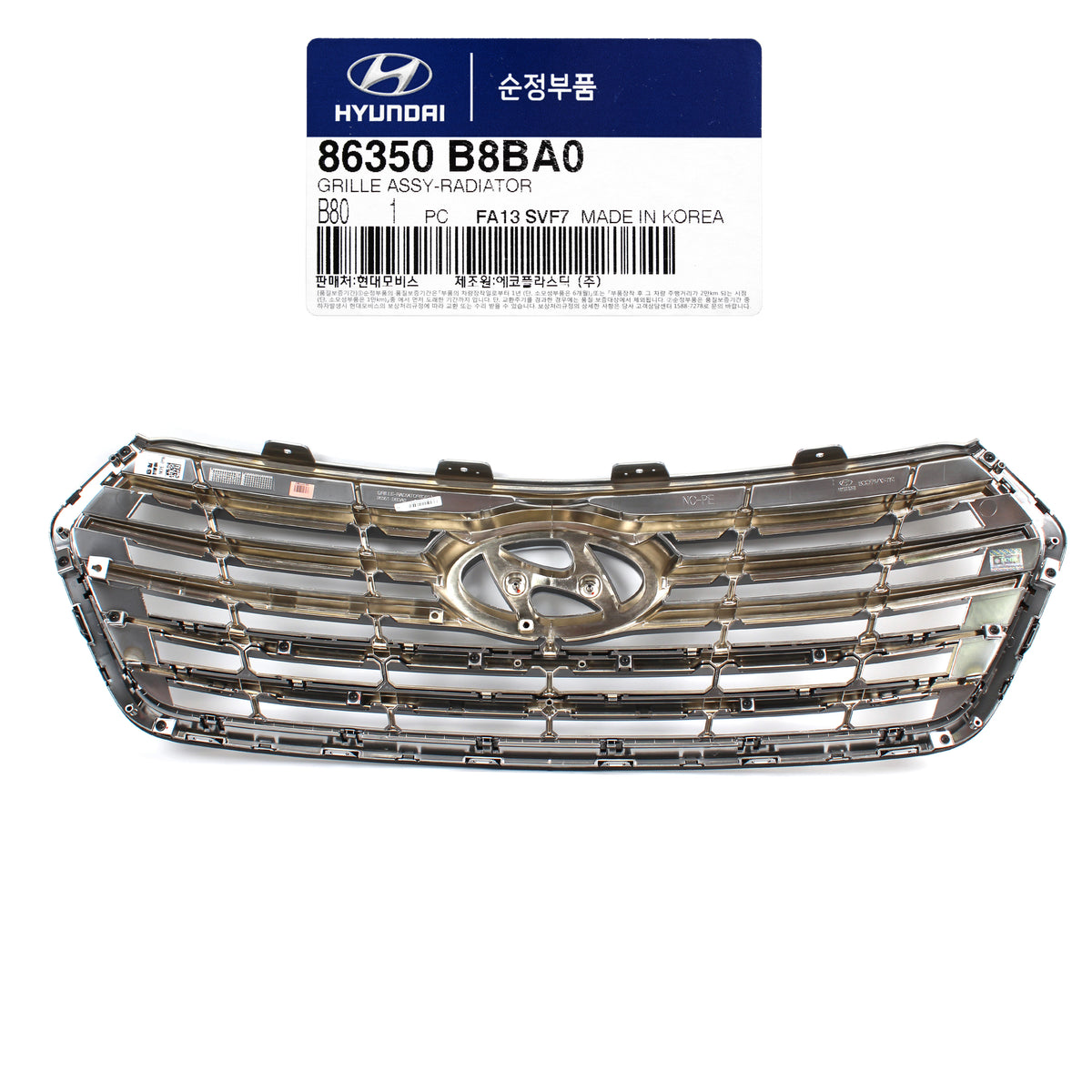 GENUINE Radiator Grille for 2017-2019 Hyundai Santa Fe XL 86350B8BA0