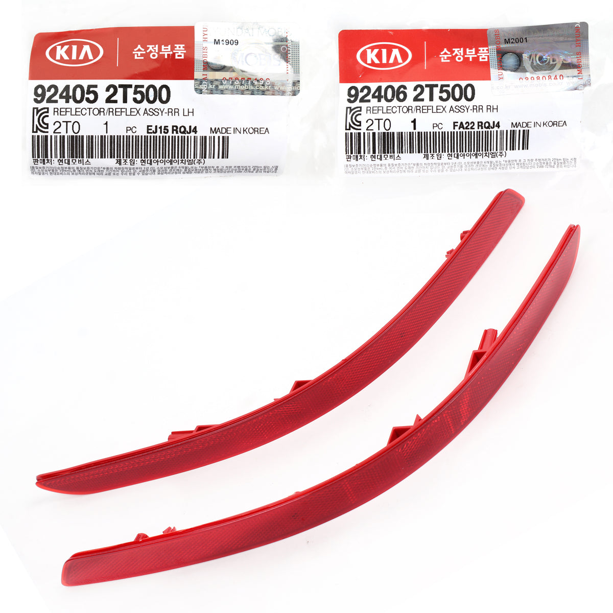 REAR Bumper Reflector LH &amp; RH GENUINE for 2014-2015 Kia Optima