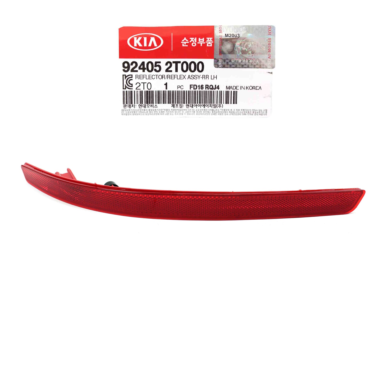 GENUINE REAR Bumper Reflector LEFT DRIVER for 11-13 Kia Optima 924052T000